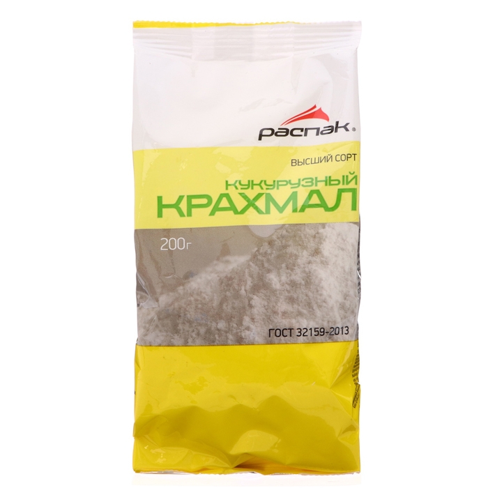 Крахмал кукурузный, 200 г Крахмал кукурузный, 200 г