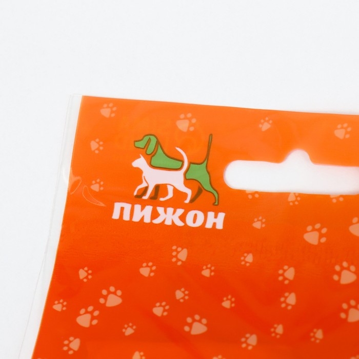 Игрушка для кошек с кошачьей мятой и перьями  Игрушка для кошек с кошачьей мятой и перьями "Бурундук", 10 см, с бубенчиком