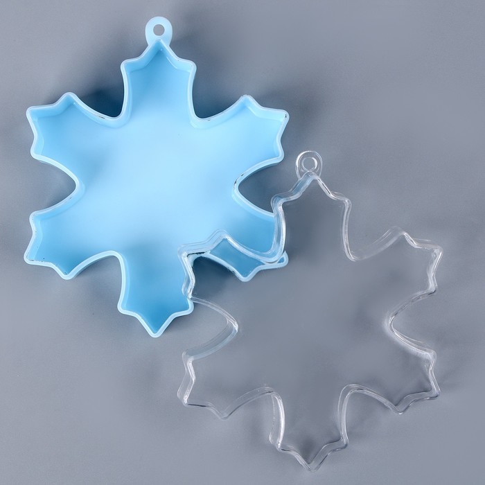 Новый год! Основа для творчества и декорирования «Снежинка», набор 3 шт., размер 1 шт. — 8 × 9 × 2,5 см Новый год! Основа для творчества и декорирования «Снежинка», набор 3 шт., размер 1 шт. — 8 × 9 × 2,5 см