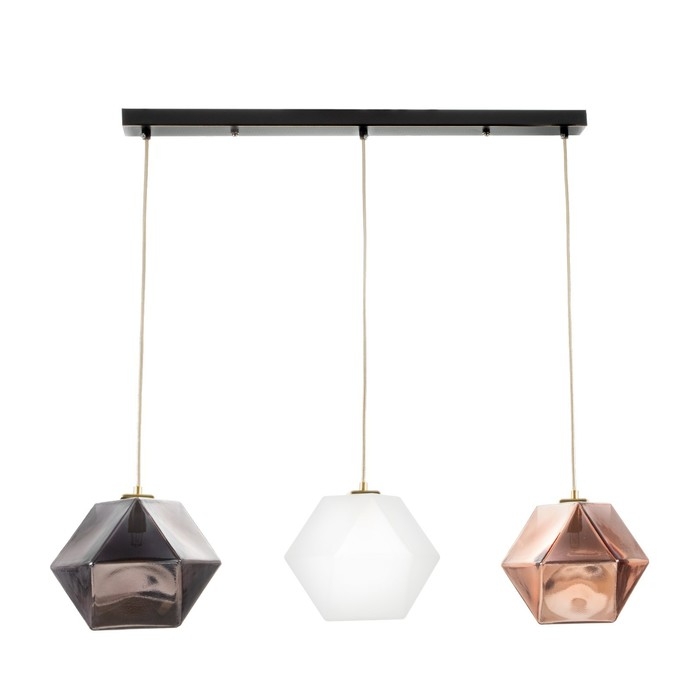 Светильник BayerLux Светильник BayerLux "Кристи" 3хG9 черный 78х20х20-100 см