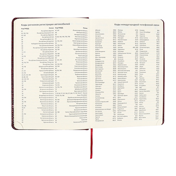 Ежедневник датированный 2024 A5 176 листов, deVENTE.Belcanto, твёрдая обложка из искусственной кожи с поролоном, ляссе, кремовый блок 70 г/м2, бордовый