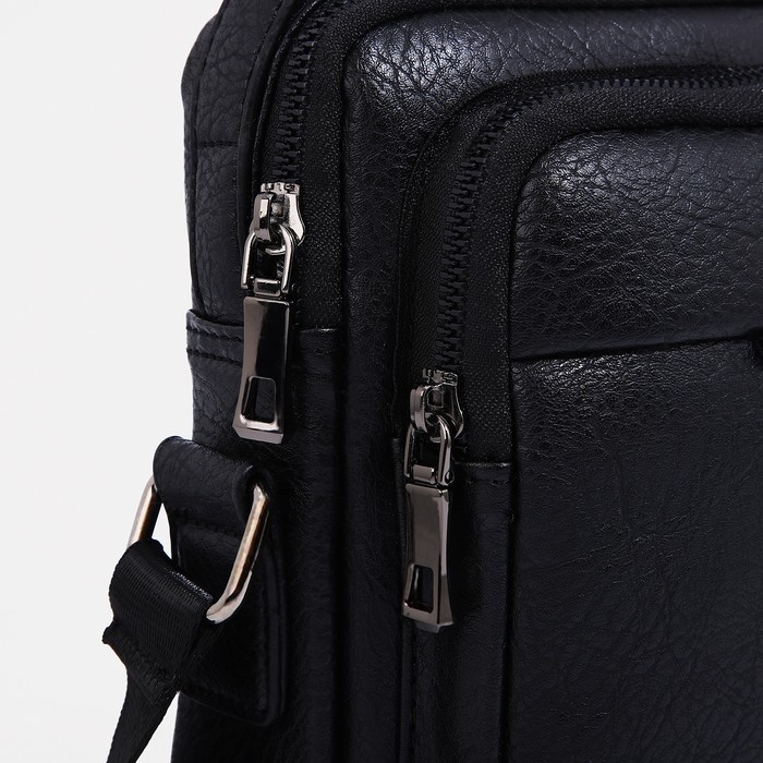 Сумка мужская, цвет чёрный Сумка мужская, цвет чёрный