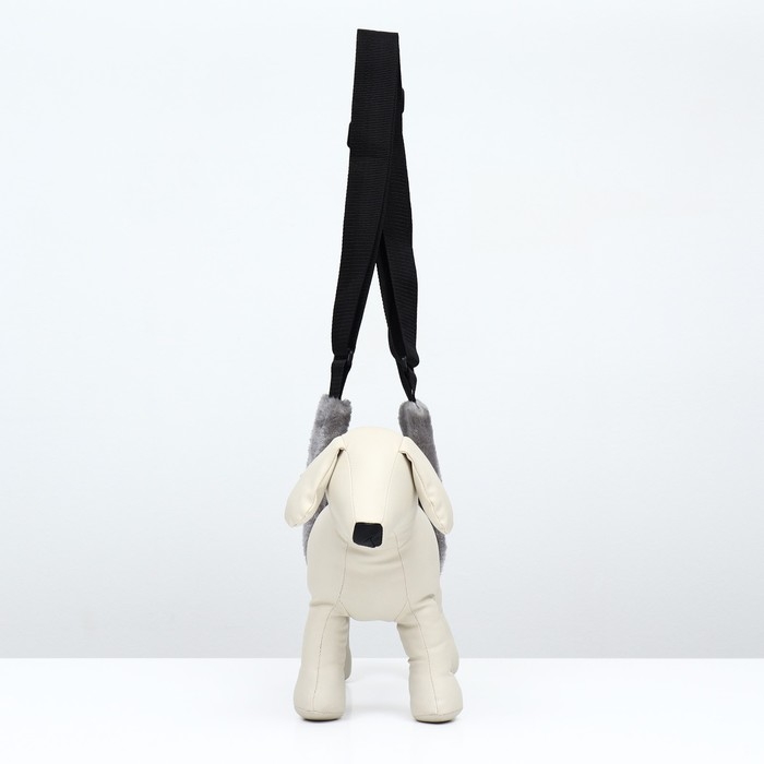 Ремень вспомогательный для лап, размер M (ОГ 35-40, вес 6-10 кг), серый