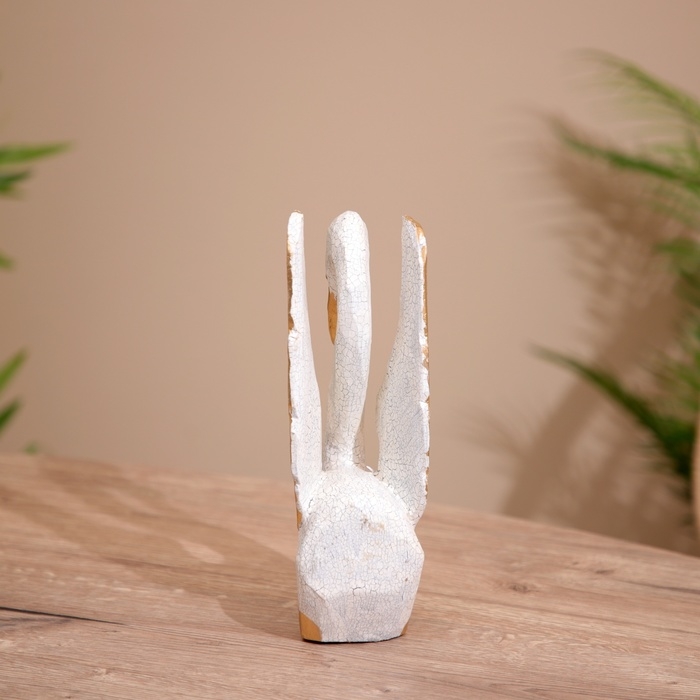 Сувенир "Лебедь" дерево 25 см