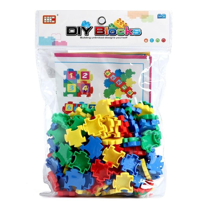 Конструктор «Обучающие пазлы», 138 деталей Конструктор «Обучающие пазлы», 138 деталей