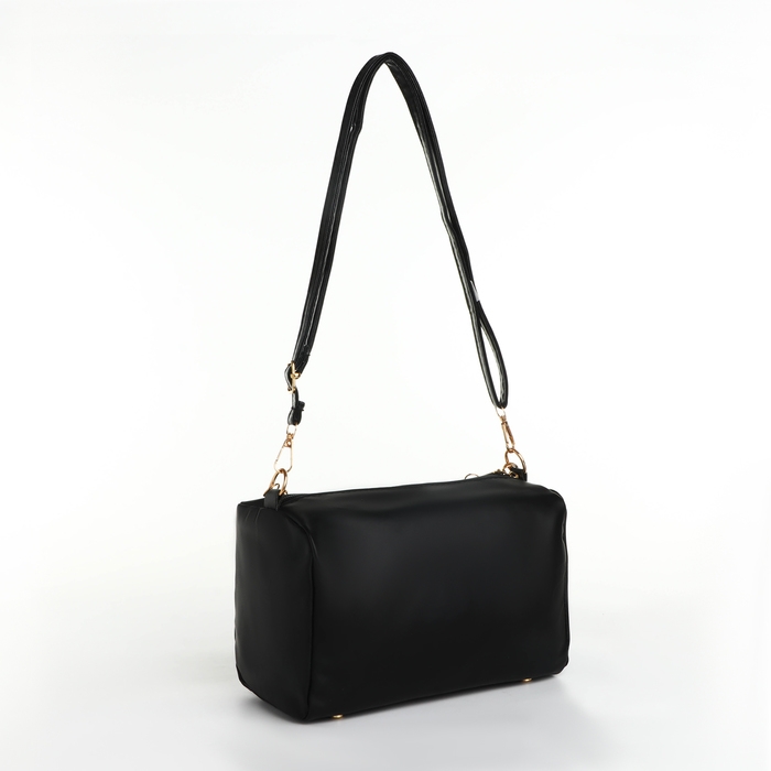 Сумка кросс-боди на молнии, цвет чёрный Сумка кросс-боди на молнии, цвет чёрный