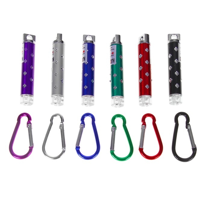 Лазер на карабине с фонариком «Камушки № 2», цвета МИКС Лазер на карабине с фонариком «Камушки № 2», цвета МИКС