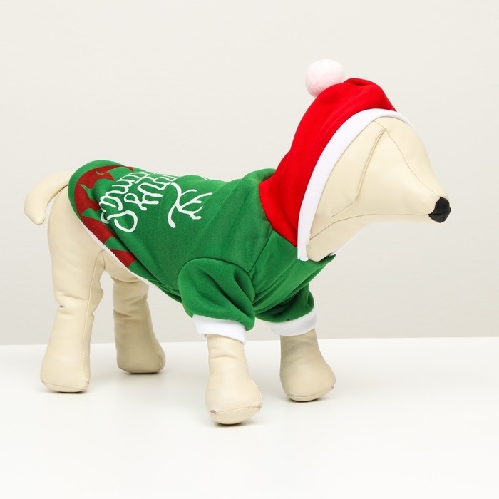 Новый год. Толстовка Merry Christmas, XS (ДС 16, ОГ 27 см) Новый год. Толстовка Merry Christmas, XS (ДС 16, ОГ 27 см)