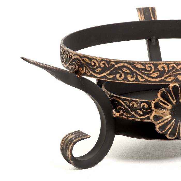 Подставка под садж, кованная  Подставка под садж, кованная "Шелковый путь" 25 см