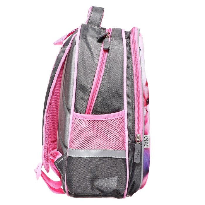 Рюкзак каркасный Calligrata Рюкзак каркасный Calligrata "Котята", 39х30х14 см, для девочки