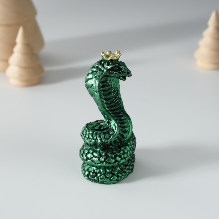 Сувенир полистоун Сувенир полистоун "Королевская кобра" МИКС 4х3,5х7,5 см