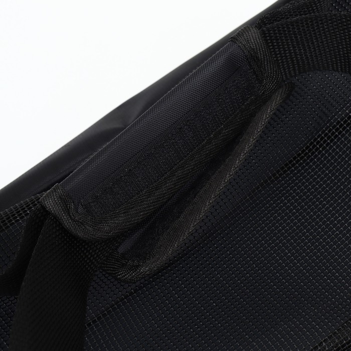 Сумка-переноска сетчатая, 43 х 21 х 30 см, чёрная Сумка-переноска сетчатая, 43 х 21 х 30 см, чёрная