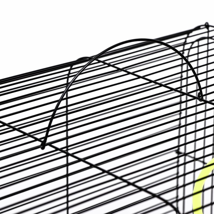 Клетка Клетка "Грация", 2 яруса, 50 х 37 х 37 см, микс цветов