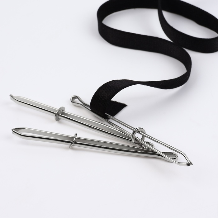 Приспособления для облегчения вдевания резинки, 7,8 см, 10 шт Приспособления для облегчения вдевания резинки, 7,8 см, 10 шт