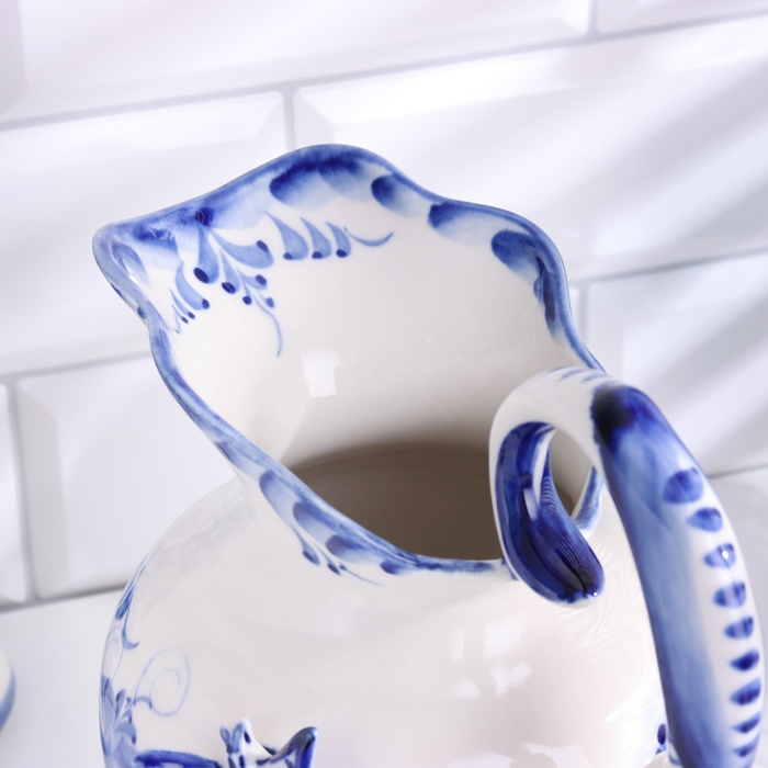 Кувшин Кувшин "Рассвет", 23 х 20 см, гжель