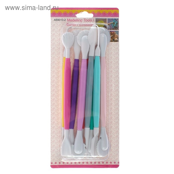 Набор инструментов 9 штук для лепки из глины, пластилина, пластики Набор инструментов 9 штук для лепки из глины, пластилина, пластики