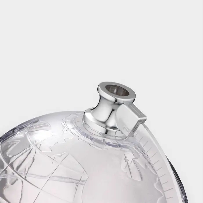 Башня пивная с воронкой &laquo;Земной шар&raquo;, 1.9 л, пластик, серебристая