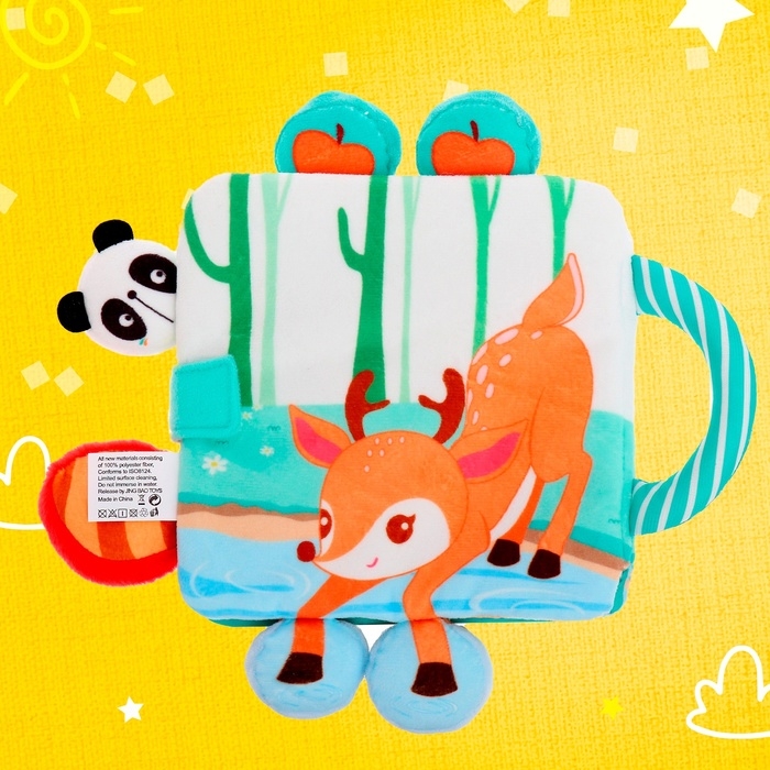 Книжка-шуршалка «Крокодильчик» Книжка-шуршалка «Крокодильчик»