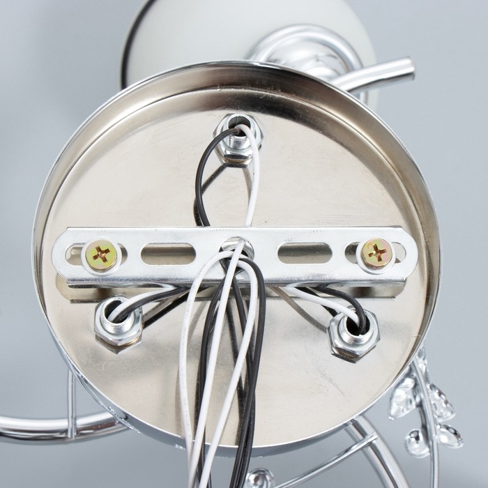 Люстра Люстра "Офелия" 3хЕ27 40т хром 48х48х25 см BayerLux