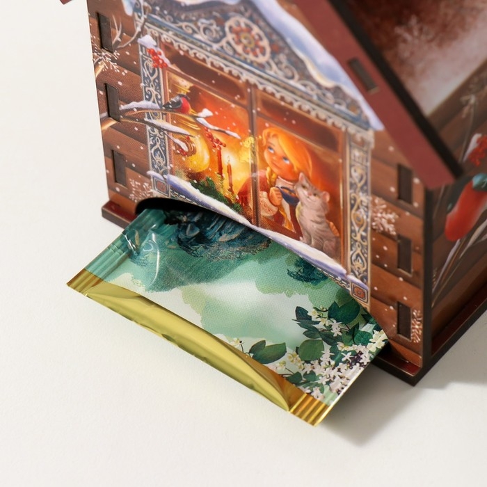 Чайный домик  Чайный домик "Чудеса в окошке" 10,5х9,5х12 см