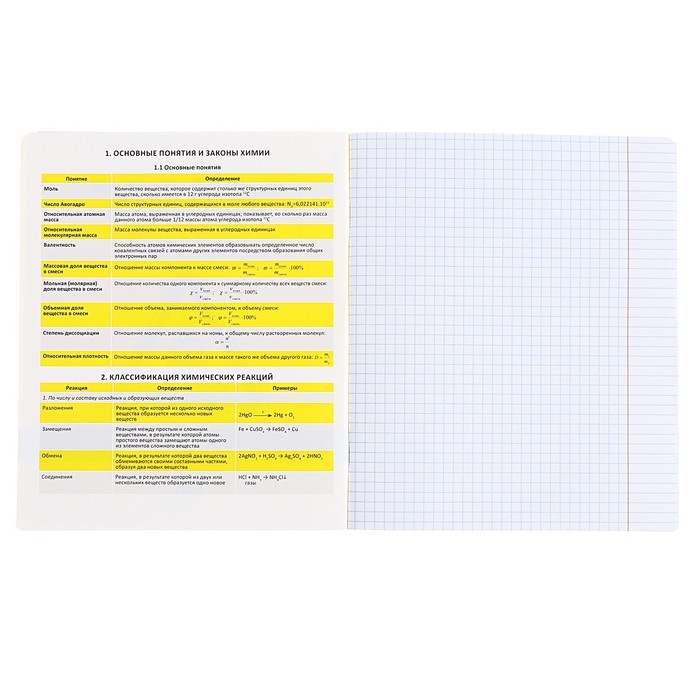 Тетрадь предметная ХИМИЯ, 48 листов в клетку, ErichKrause Be Informed, пластиковая обложка, шелкография, блок офсет 100% белизна, инфо-блок Тетрадь предметная ХИМИЯ, 48 листов в клетку, ErichKrause Be Informed, пластиковая обложка, шелкография, блок офсет 100% белизна, инфо-блок