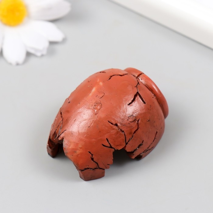 Фигурка для флорариума полистоун  Фигурка для флорариума полистоун "Черепок разбитой вазы" 5х4х3,2 см