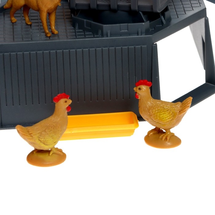 Парковка «Ферма», амбар, вольеры, транспорт, животные Парковка «Ферма», амбар, вольеры, транспорт, животные