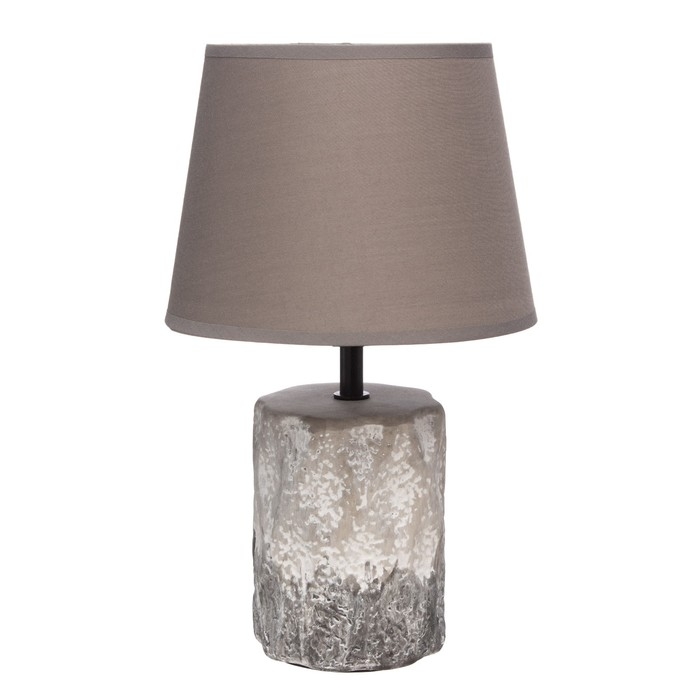 Настольная лампа Настольная лампа "Аманда" Е27 40Вт серый 20х20х33 см