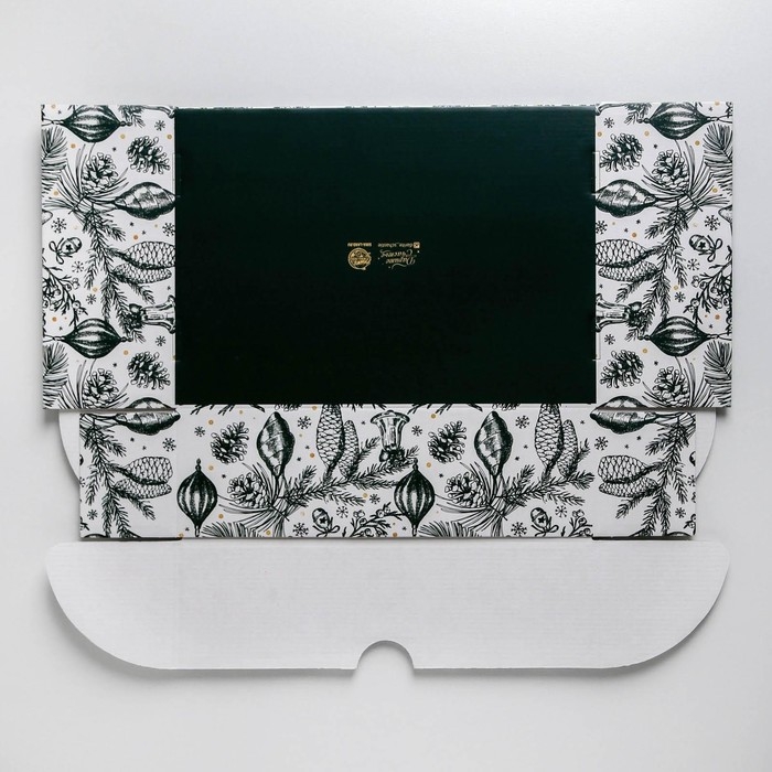 Коробка подарочная новогодняя складная «Тепла и уюта», 30,7 х 22 х 9,5 см, Новый год Коробка подарочная новогодняя складная «Тепла и уюта», 30,7 х 22 х 9,5 см, Новый год