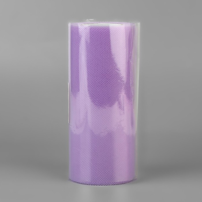 Фатин, 15 см, 11 ± 1 г/кв.м, 23 ± 1 м, цвет сиреневый №14 Фатин, 15 см, 11 ± 1 г/кв.м, 23 ± 1 м, цвет сиреневый №14