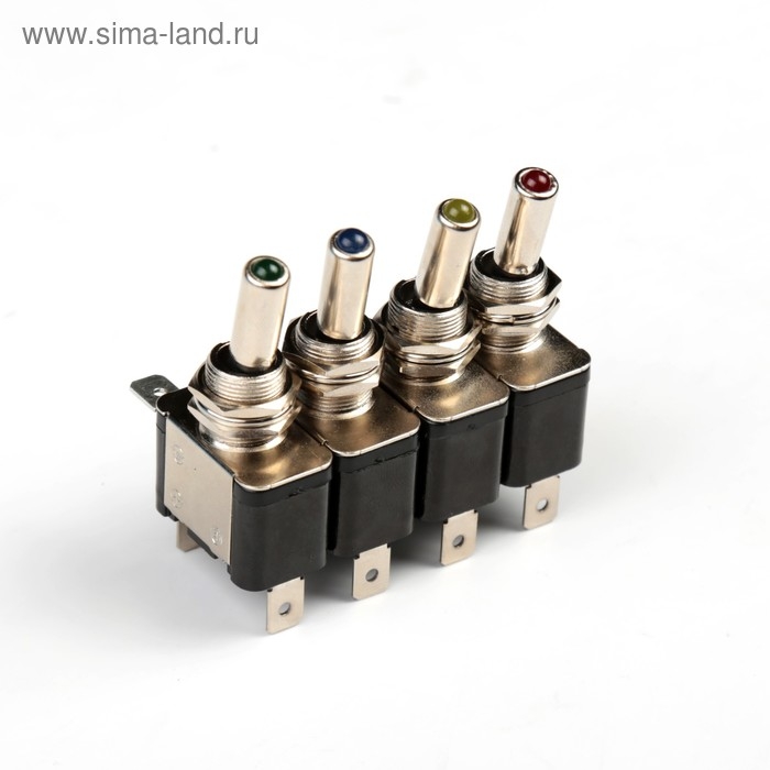 Тумблер, без крышки с LED-подсветкой, МИКС Тумблер, без крышки с LED-подсветкой, МИКС