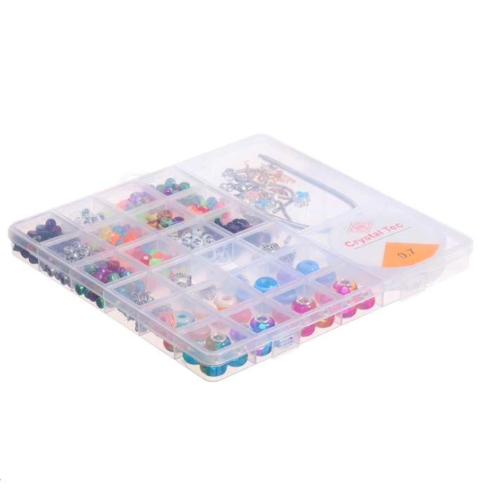 Набор для творчества «Создай своё украшение», 25 видов бусин Набор для творчества «Создай своё украшение», 25 видов бусин