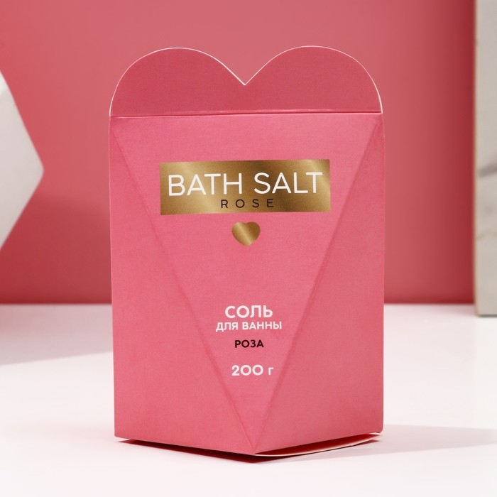 Cоль для ванны Bath Salt, 200 г, аромат розы, ЧИСТОЕ СЧАСТЬЕ Cоль для ванны Bath Salt, 200 г, аромат розы, ЧИСТОЕ СЧАСТЬЕ