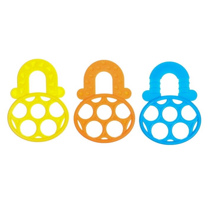 Набор погремушек «Яркое настроение», 4 шт., Крошка Я Набор погремушек «Яркое настроение», 4 шт., Крошка Я