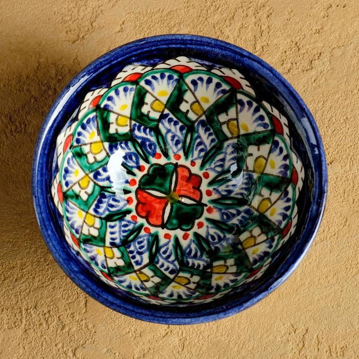 Набор пиал Риштанская Керамика 9,5см, 6 шт в подарочной упаковке Набор пиал Риштанская Керамика 9,5см, 6 шт в подарочной упаковке