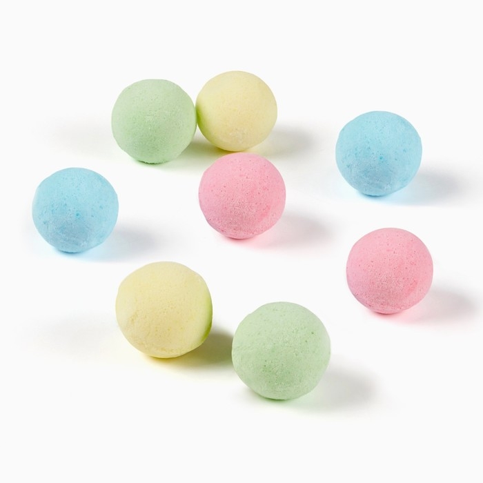 Бомбочка для ног из соли и эфирного масла Бомбочка для ног из соли и эфирного масла "Эфирное масло", набор 8 шт