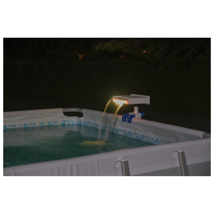 Водопад светодиодный для бассейнов (переходник для шланга на 32-38 мм) 58619 Водопад светодиодный для бассейнов (переходник для шланга на 32-38 мм) 58619