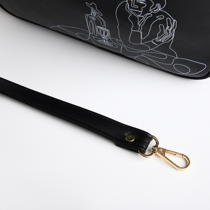 Сумка женская через плечо TEXTURA, маленького размера, цвет чёрный Сумка женская через плечо TEXTURA, маленького размера, цвет чёрный