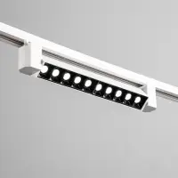 Светильник трековый BayerLux Simple &laquo;Линза&raquo; LED, 20 Вт, 34&times;3.5&times;4.5 см, белый