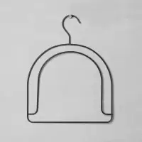 Вешалка для шапок, металл, 24&times;30 см, цвет чёрный