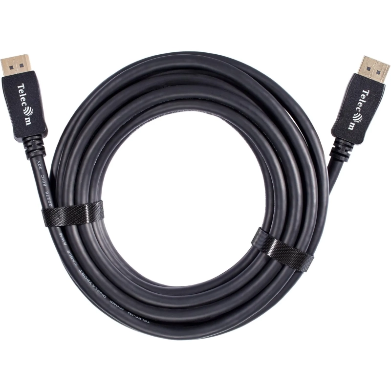 Кабель DP-DP соединительный 1.4V 8K@60Hz  5м , Econom, Telecom (TCG745C-5M)