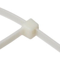 Хомут стяжка нейлоновая морозост Topfort 5х300 (4,8х300 мм) белый 100 шт/уп