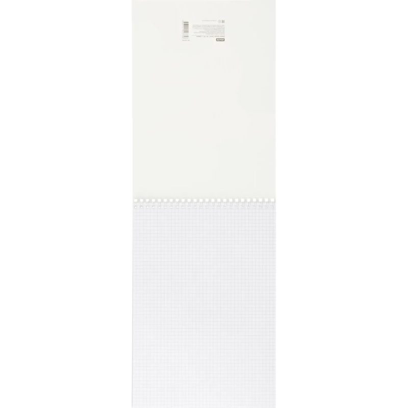 Блокнот А4,40л,клетка,метал.гребень,цв.обложка Forma