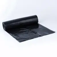 Мешки для мусора 360 л, ПНД, 80 мкм, 10 шт. в рул, чёрные