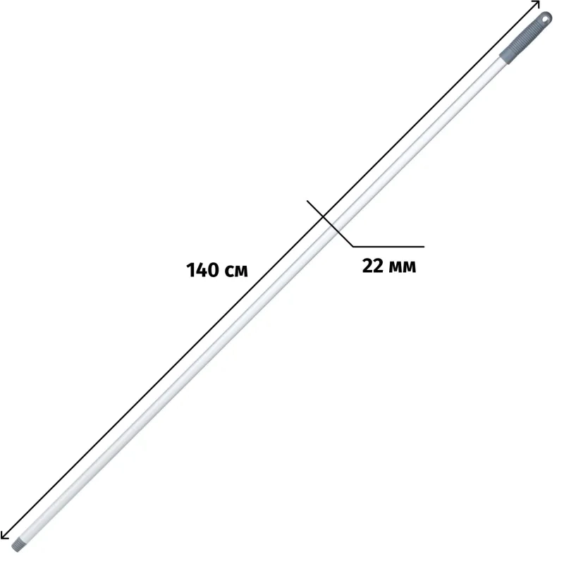 Рукоятка HQ PROFILINE 1400мм алюминиевая резьбовая 73813 цвет вассортимент