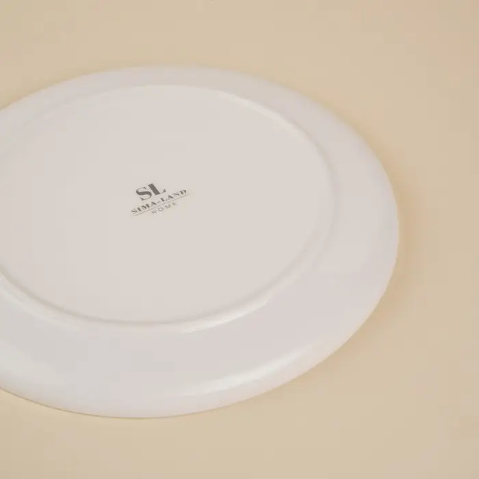 Тарелка SL Home &laquo;Гато&raquo;, d=28 см, фарфор, белая