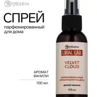 Спрей парфюмированный для дома, ароматизатор воздуха, аромат ванили, 100 мл, URAL LAB