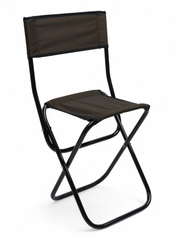 Стул складной средний 16 мм, 70,5 х 38 х 41,5 см, зелёный