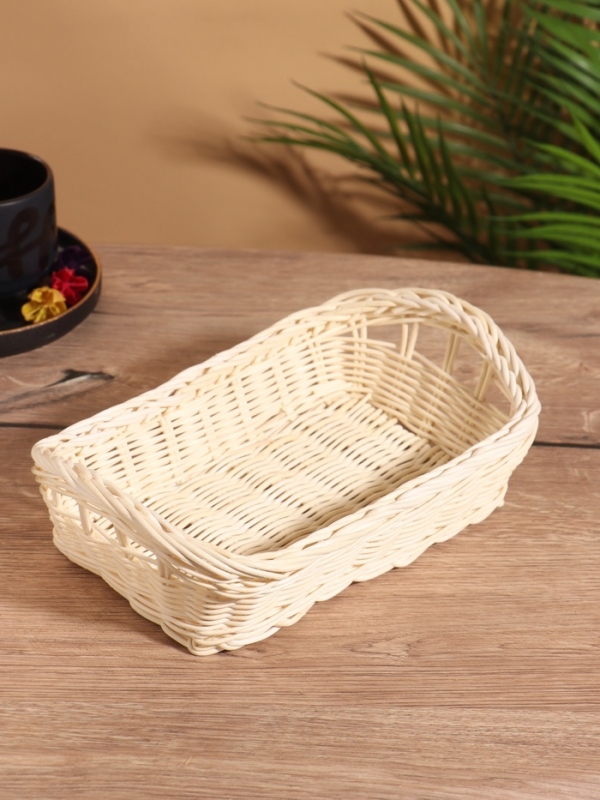 Корзина плетеная 23x16x8 см, ротанг