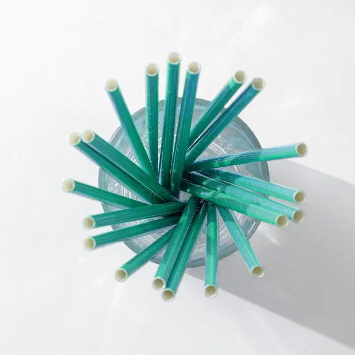 Трубочки "Голубые", 10 шт